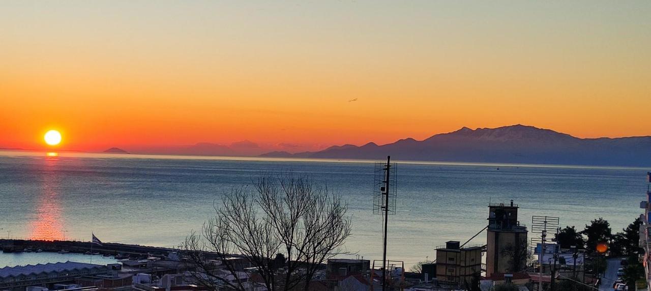 Apartamento Evris House Panoramic Sea View Kavala Exterior foto